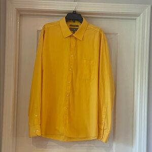 Beverly Hills Polo‎ Club Men's Bright Yellow Casual Shirt